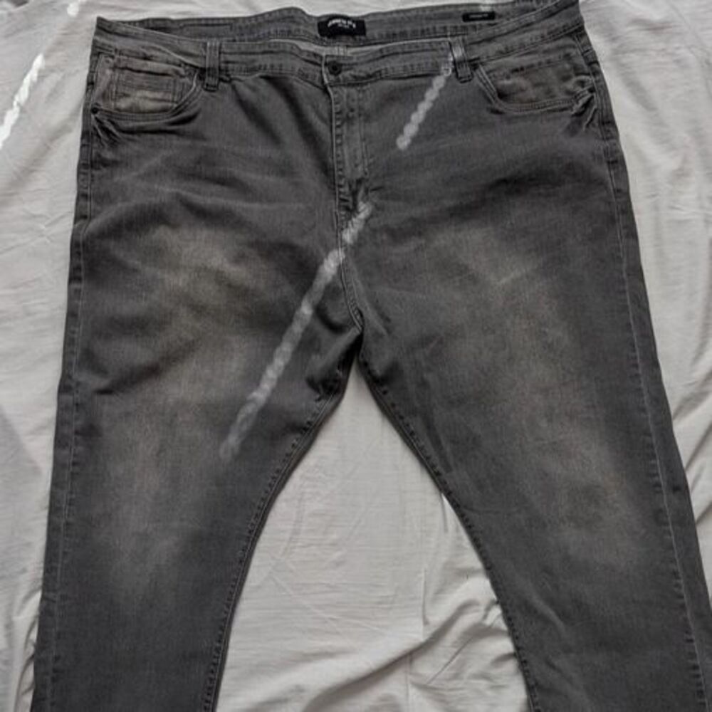 Mens Kenneth Cole Grey Wash Jeans